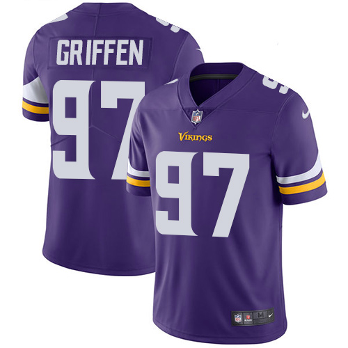 Minnesota Vikings 97 Limited Everson Griffen Purple Nike NFL Home Men Jersey Vapor Untouchable